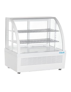 Vitrine réfrigérée comptoir Polar 100 L blanche - Compacte et puissante 2