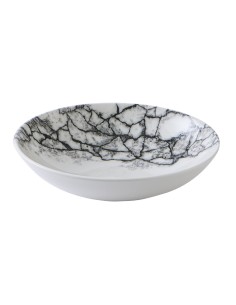 Assiettes rondes Churchill Kintsugi Quartz Black 182 mm - Lot de 12 2