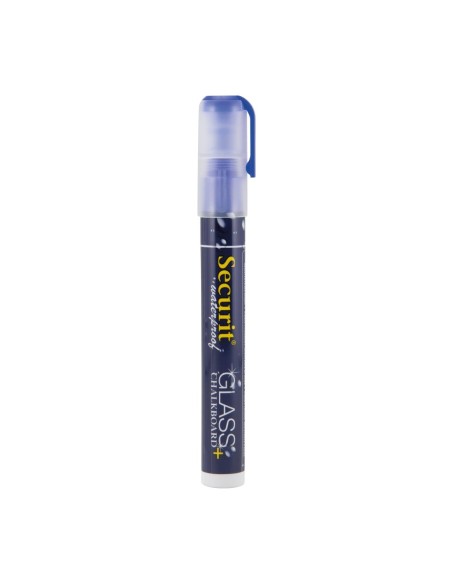 Marqueur craie waterproof Securit bleu 2-6mm