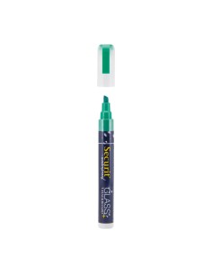 Marqueur craie waterproof Securit vert 2-6mm 2