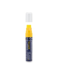Marqueur craie waterproof Securit jaune 7-15mm 2