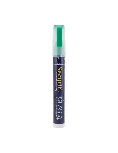 Marqueur craie waterproof Securit vert 2-6mm