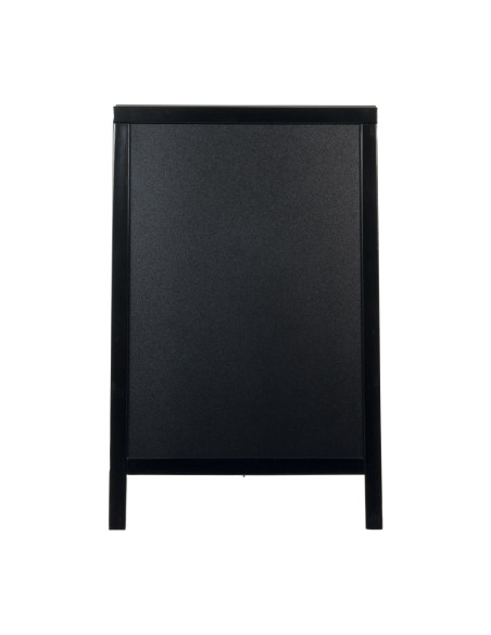 Petit panneau de trottoir Securit noir - 895x570 mm