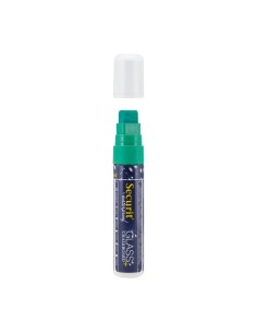 Marqueur craie waterproof Securit vert 7-15mm 2