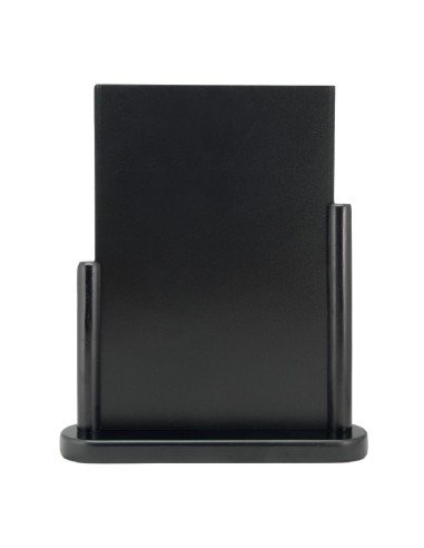Grand chevalet de table Securit Elegant noir - A4