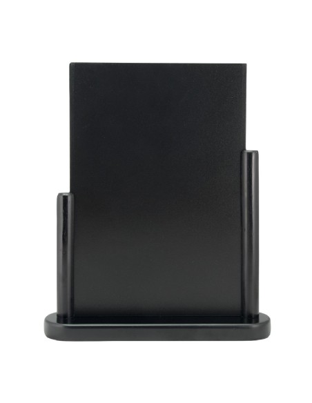 Grand chevalet de table Securit Elegant noir - A4