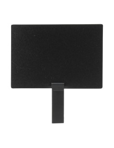 Clips porte-étiquettes Securit - lot de 6, noir 2
