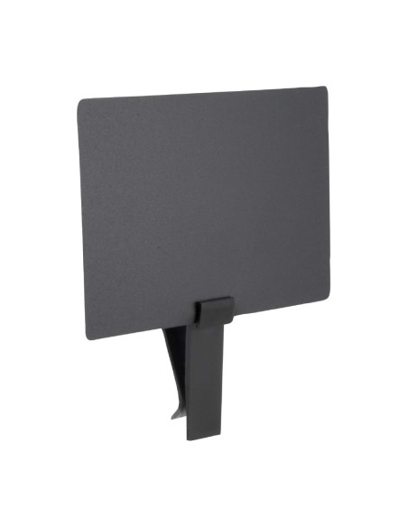 Clips porte-étiquettes Securit - lot de 6, noir