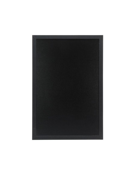 Ardoise murale cadre bois noir 40x60 cm - Securit