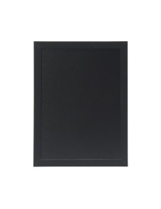 Ardoise murale cadre bois noir 30x40 cm - Securit