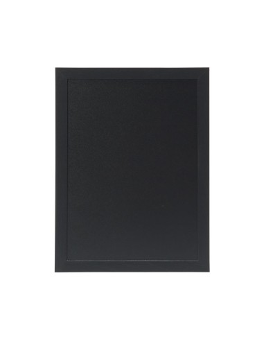 Ardoise murale cadre bois noir 30x40 cm - Securit