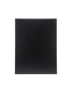 Ardoise murale cadre bois noir 60x80 cm - Securit