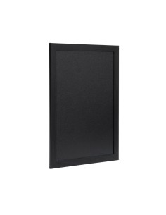 Ardoise murale cadre bois noir 30x40 cm - Securit 2