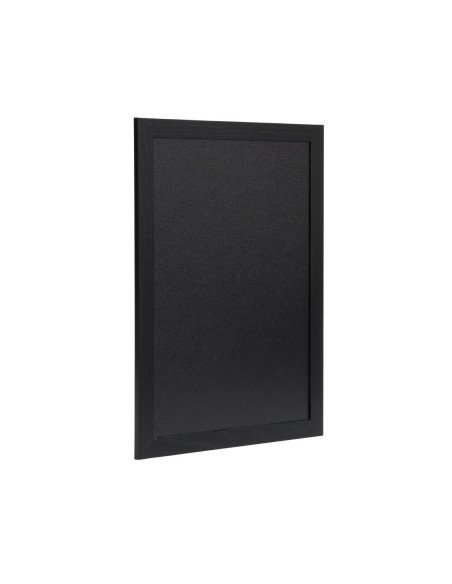 Ardoise murale cadre bois noir 30x40 cm - Securit