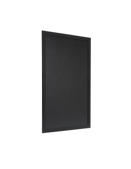 Ardoise murale cadre bois noir 40x60 cm - Securit