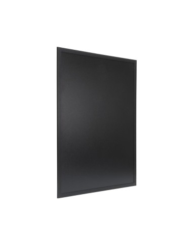 Ardoise murale cadre bois noir 60x80 cm - Securit