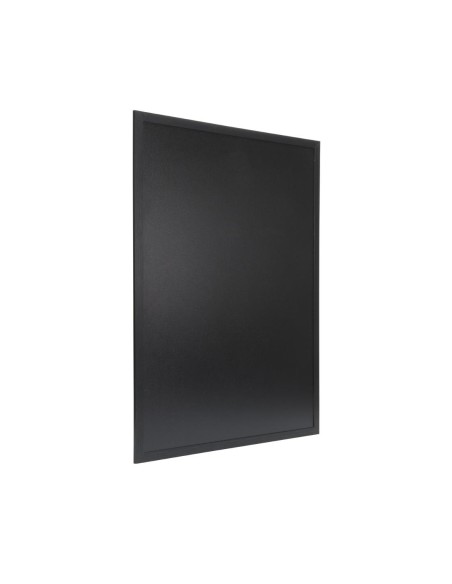 Ardoise murale cadre bois noir 60x80 cm - Securit