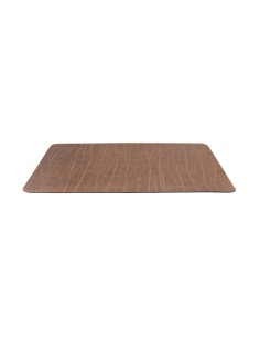 Set de table en cuir recycle Securit Leather marron - Durable