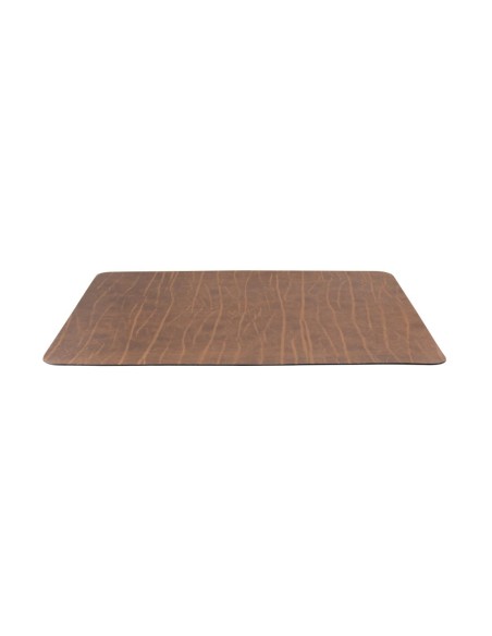 Set de table en cuir recycle Securit Leather marron - Durable