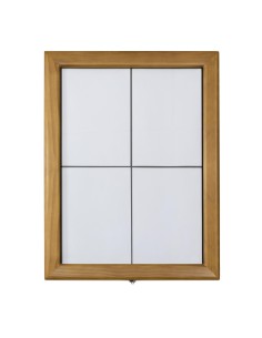 Porte-menu mural LED teck Securit 4xA4 - Vente en ligne