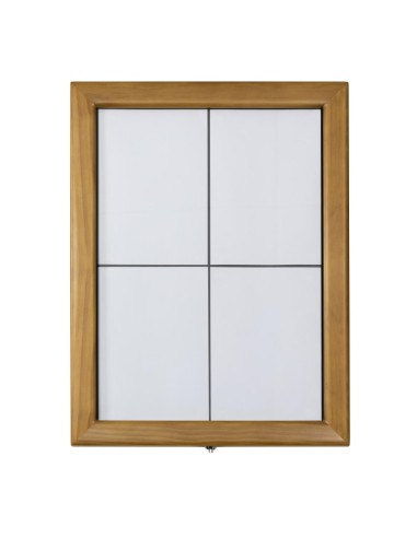 Porte-menu mural LED teck Securit 4xA4 - Vente en ligne