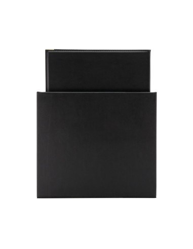 Boîte 20 protège-menus A4 Securit Classic noir