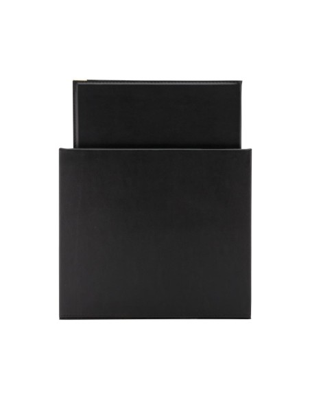 Boîte 20 protège-menus A4 Securit Classic noir