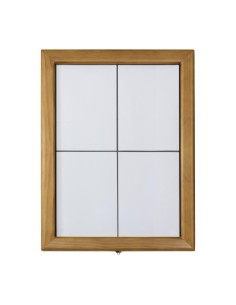 Porte-menu mural LED teck Securit 4xA4 - Vente en ligne 2