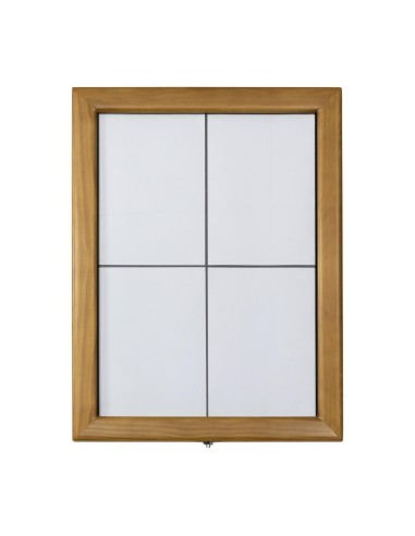 Porte-menu mural LED teck Securit 4xA4 - Vente en ligne