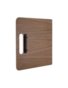 Planche porte-menu à anneaux Securit Walnut - bois laqué 2