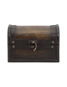 Boîte addition vieux coffre à trésor Securit - Marron
