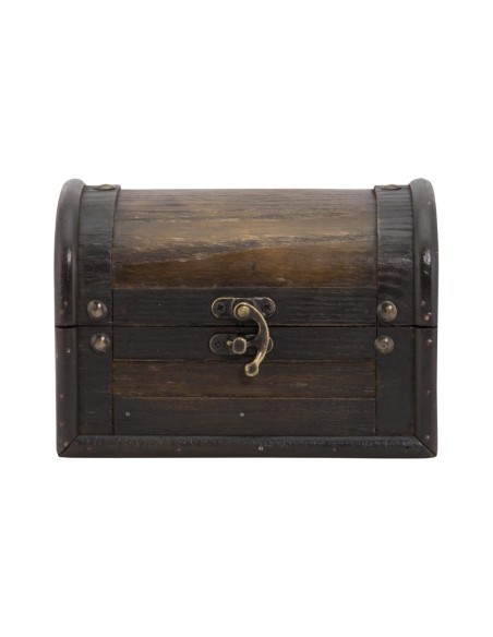 Boîte addition vieux coffre à trésor Securit - Marron