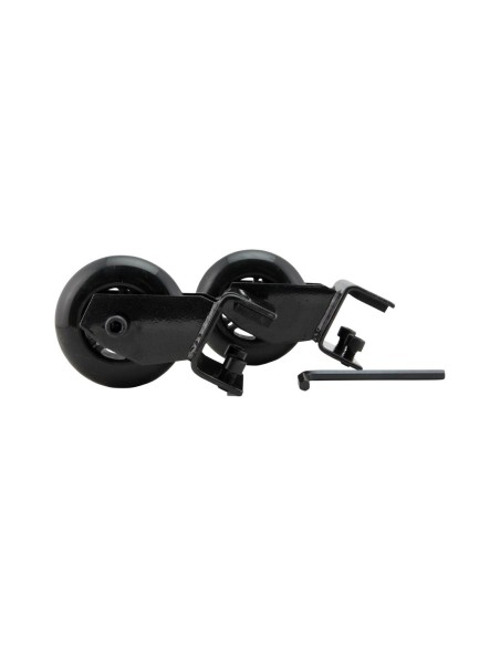Lot de 2 roulettes silicone Securit - Noir