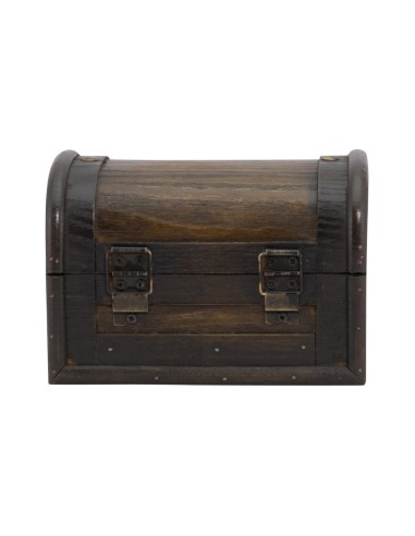 Boîte addition vieux coffre à trésor Securit - Marron