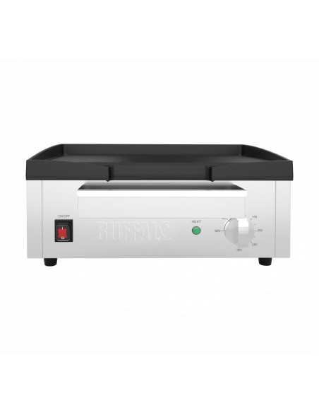 Plancha électrique Buffalo 2,8kW en fonte - 300°C