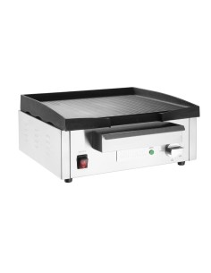 Plancha électrique Buffalo 1,8kW - Plaque fonte, thermostat 300°C