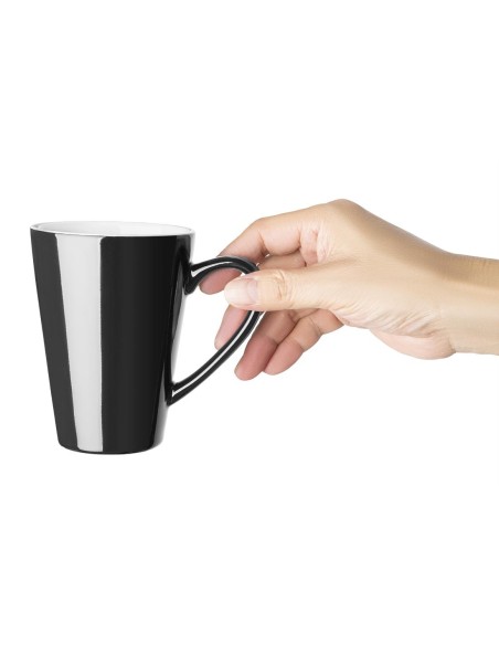 Tasses à latte Olympia Café 340 ml noir - lot de 12