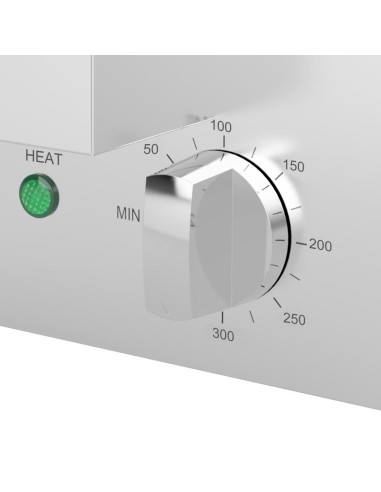 Plancha électrique Buffalo 2,8kW en fonte - 300°C