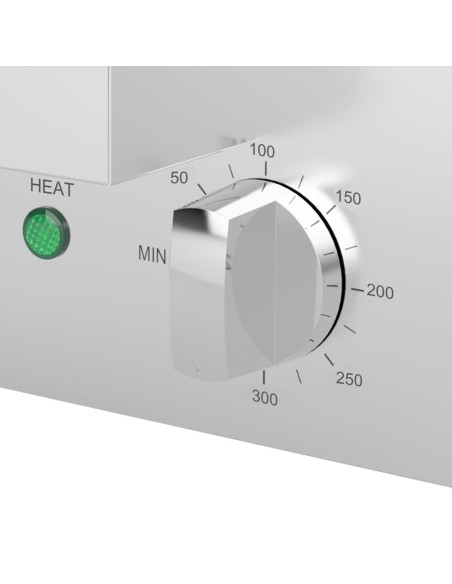 Plancha électrique Buffalo 2,8kW en fonte - 300°C
