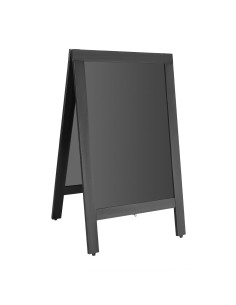 Panneau de trottoir Olympia 500x850mm cadre bois noir