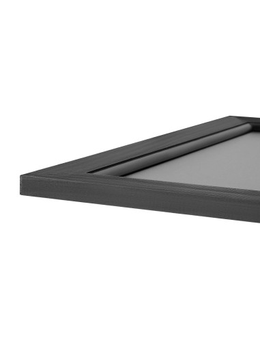 Ardoise murale Olympia 450x600 mm - Bois noir