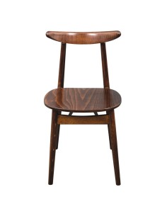Chaises en bois courbé Fameg Cowhorn noyer naturel - lot de 2 2