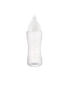 Bouteille de sauce anti-goutte Araven 500ml - Transparent