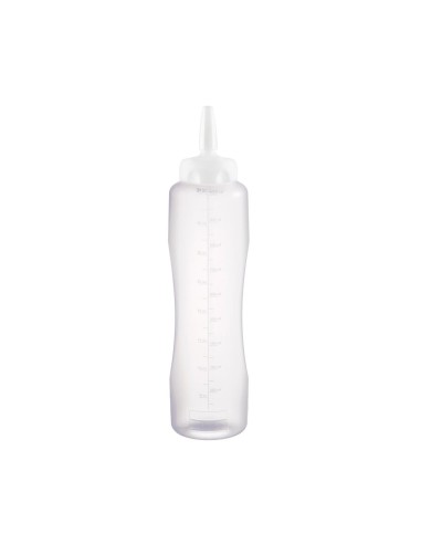Bouteille de sauce Araven 1000ml - doseur transparent