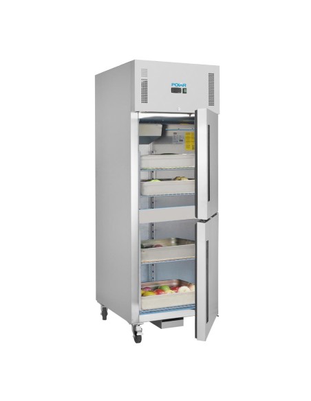 Armoire réfrigérée Polar GN 2/1 376 L - 2 portillons