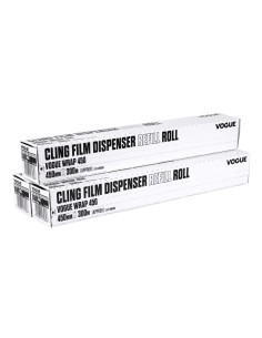 Rouleaux film alimentaire Vogue Wrap450 - Lot de 3 (300 m)