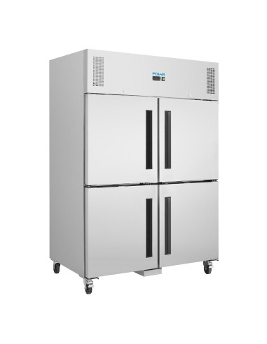 Armoire réfrigérée double 2 portillons Polar GN 2/1 - 770L