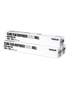 Rouleaux film alimentaire Vogue Wrap450 - Lot de 3 (300 m) 2