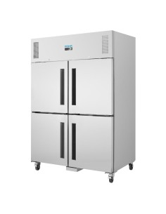 Armoire réfrigérée double 2 portillons Polar GN 2/1 - 770L 2