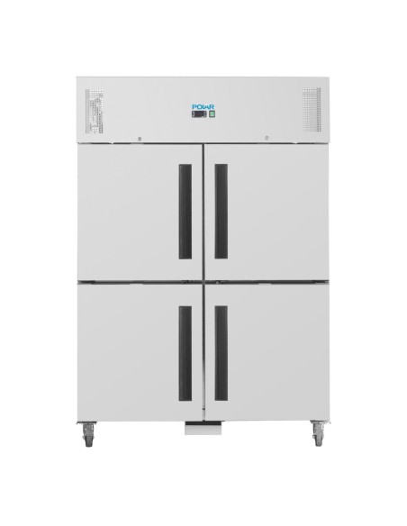Armoire réfrigérée double 2 portillons Polar GN 2/1 - 770L